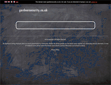 Tablet Screenshot of gardnersecurity.co.uk